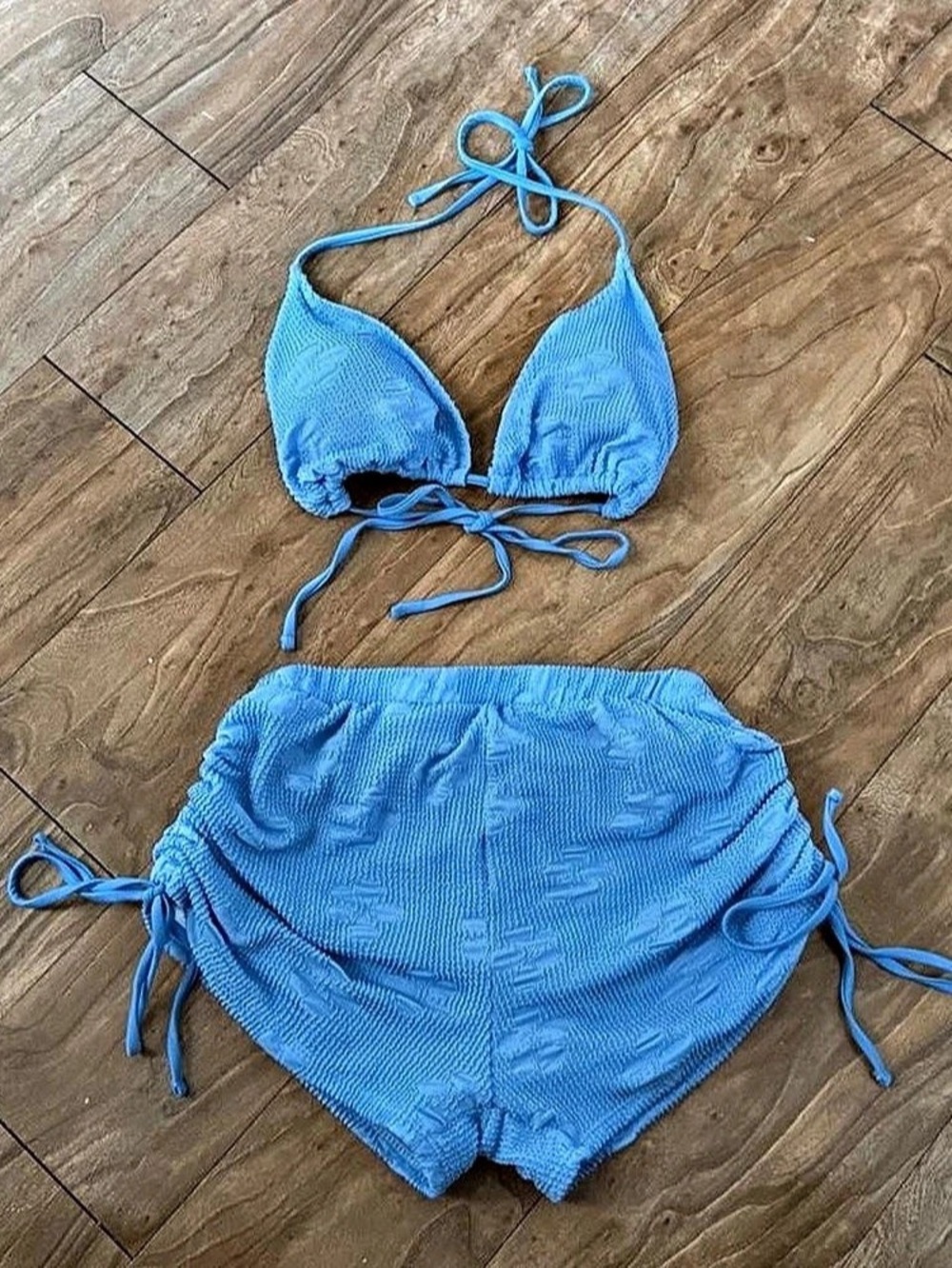 Blue Bikini Set